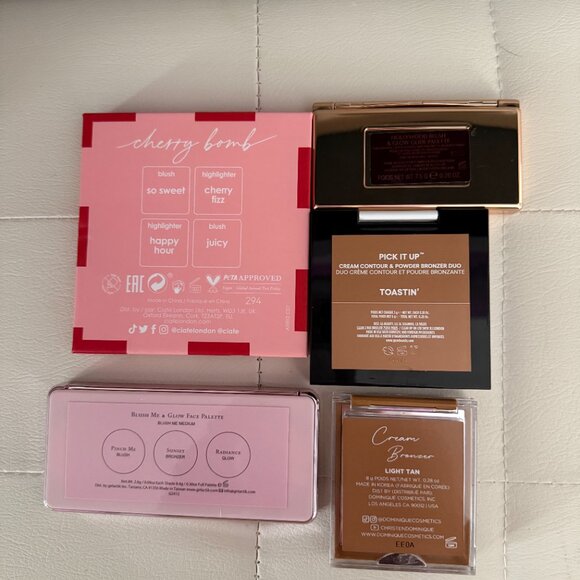 Ciate London, Charlotte Tilbury, Girlactik, Dominique & Gxve Face Pallets - Picture 2 of 2